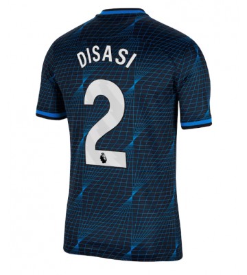 Maillot de foot Chelsea Axel Disasi #2 Extérieur 2023-24 Manches Courte